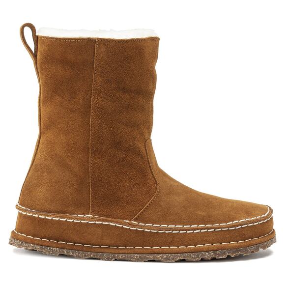 NEW Birkenstock Lahti Suede Leather Boots Mink Brown Size 37 - Picture 5 of 11